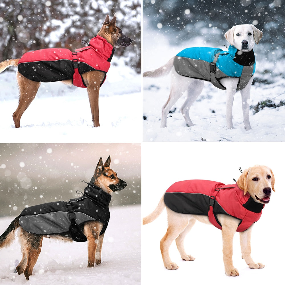 Waterproof Big Dog Clothes